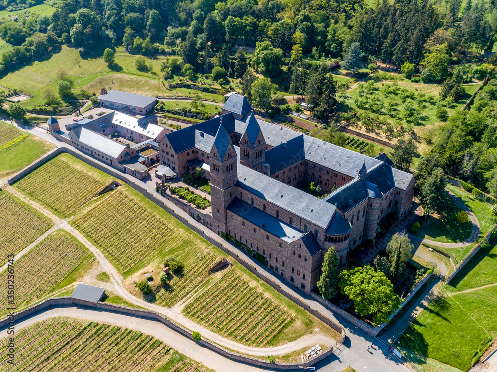 Die BenediktinerinnenAbtei St. Hildegard (Kloster Eibingen) liegt