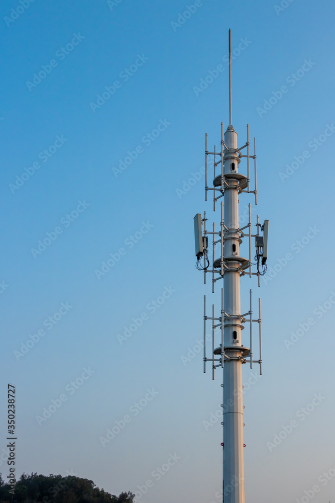 Cell phone tower. Modern communication equipment. Cell phone tower. Modern communication equipment.
