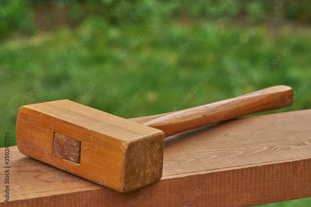 Wooden Joiner's Mallet by a New Woodworker