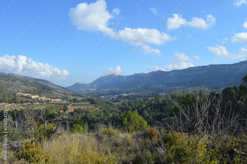 Valle del Guadalest naturaleza Alicante