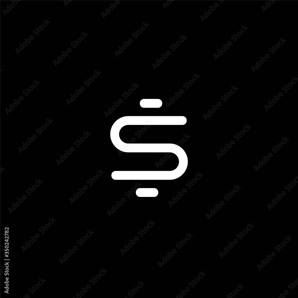 Letter S logo design element Vector Image Letter S logo design element Vector Image
