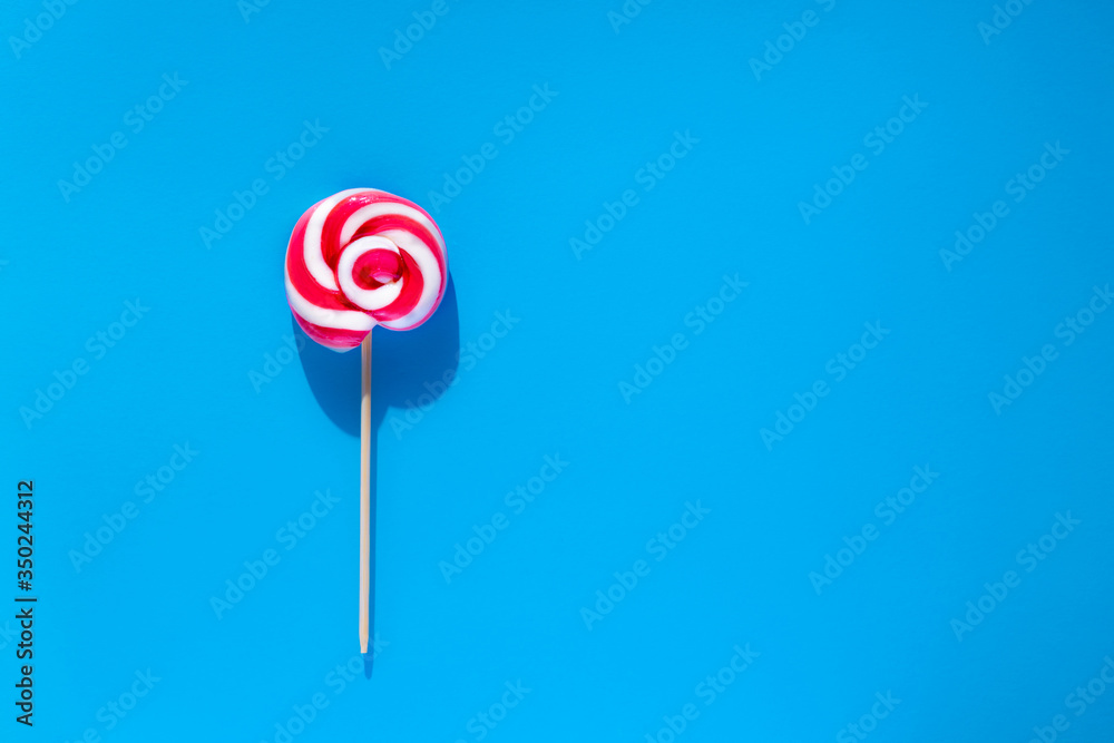 One red white lollypop One red white lollypop