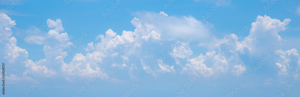 Blue sky and white clouds or cloudscape. Blue sky and white clouds or cloudscape.