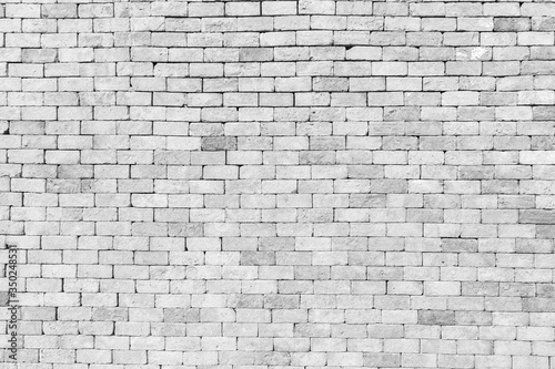 Construction background or brick wall backdrop in a white abstract style