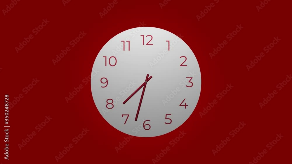 Clock Counting Down 24 Hour Day Fast Speed Timelapse 4K HD Clock Counting Down 24 Hour Day Fast Speed Timelapse 4K HD
