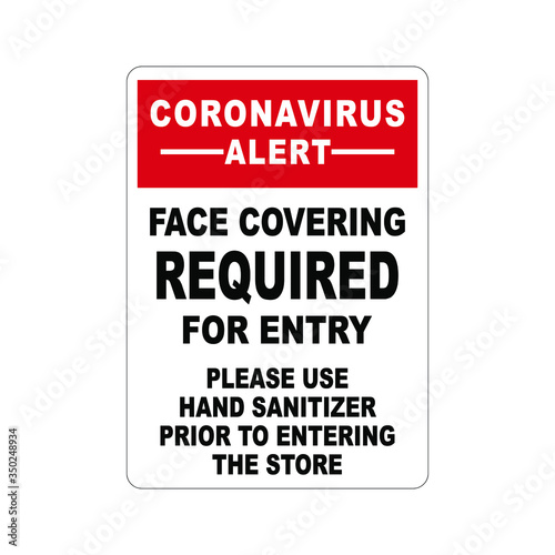 Sign notice to prevent coronavirus covid19 vector ready to print sign notice