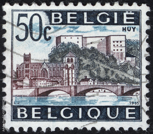 Postage stamps of the Belgium. Stamp printed in the Belgium. Stamp printed by Belgium.