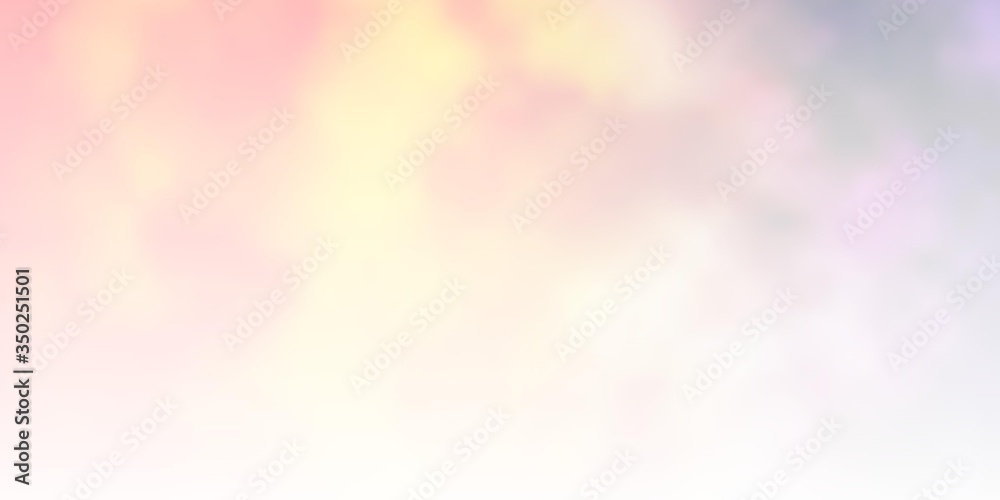 Light Pink, Yellow vector texture with cloudy sky. Abstract illustration with colorful gradient clouds. Colorful pattern for appdesign. Light Pink, Yellow vector texture with cloudy sky. Abstract illustration with colorful gradient clouds. Colorful pattern for appdesign.