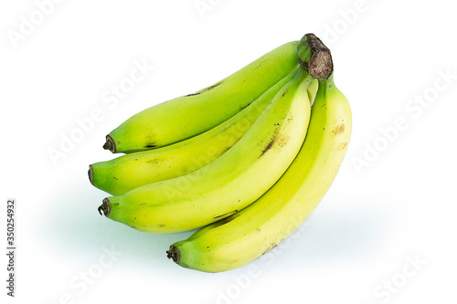 Fresh yellow banana fruit for the body to eat all ages. selective focus, soft focus.