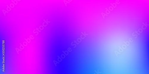 Light Blue, Red vector gradient blur pattern.