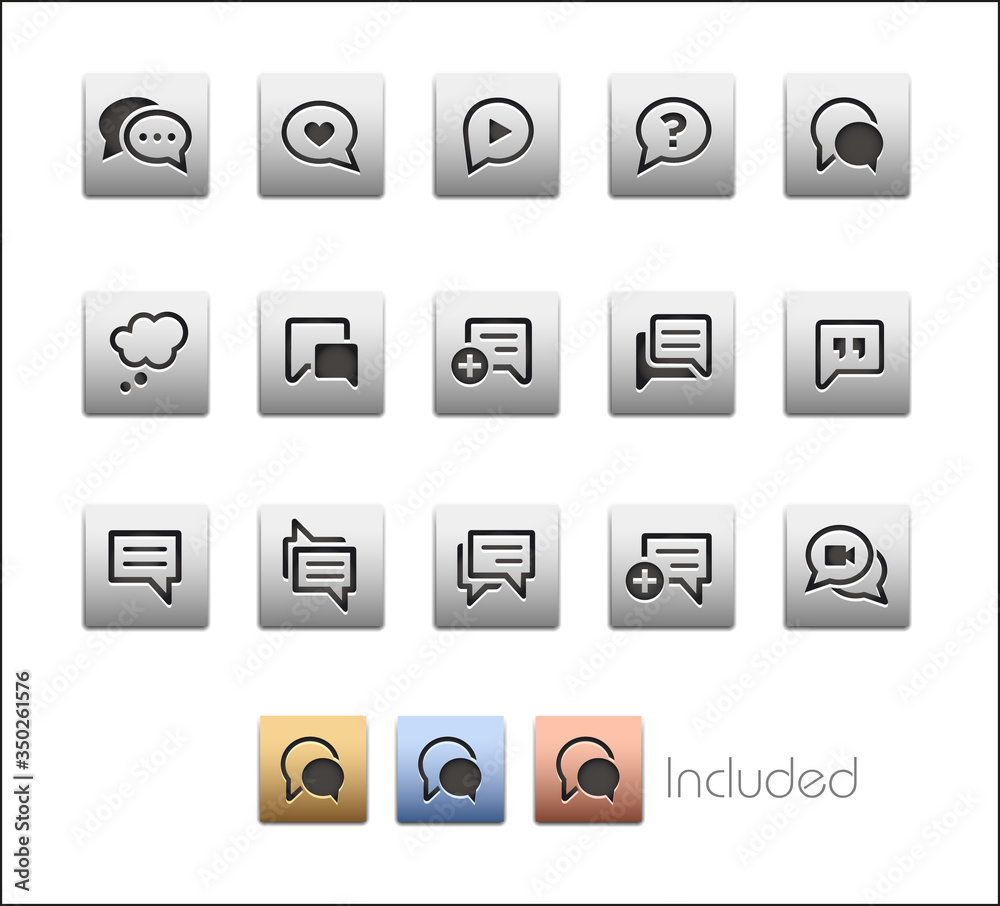 Bubble Icons Bubble Icons