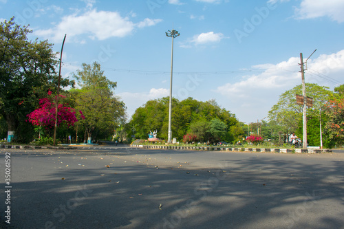 Empty roads Lock down india