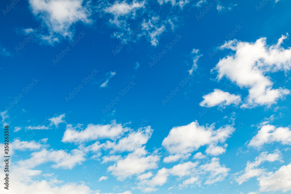 Cloudy blue sky as abstract background; nice sky with tiny clouds Cloudy blue sky as abstract background; nice sky with tiny clouds