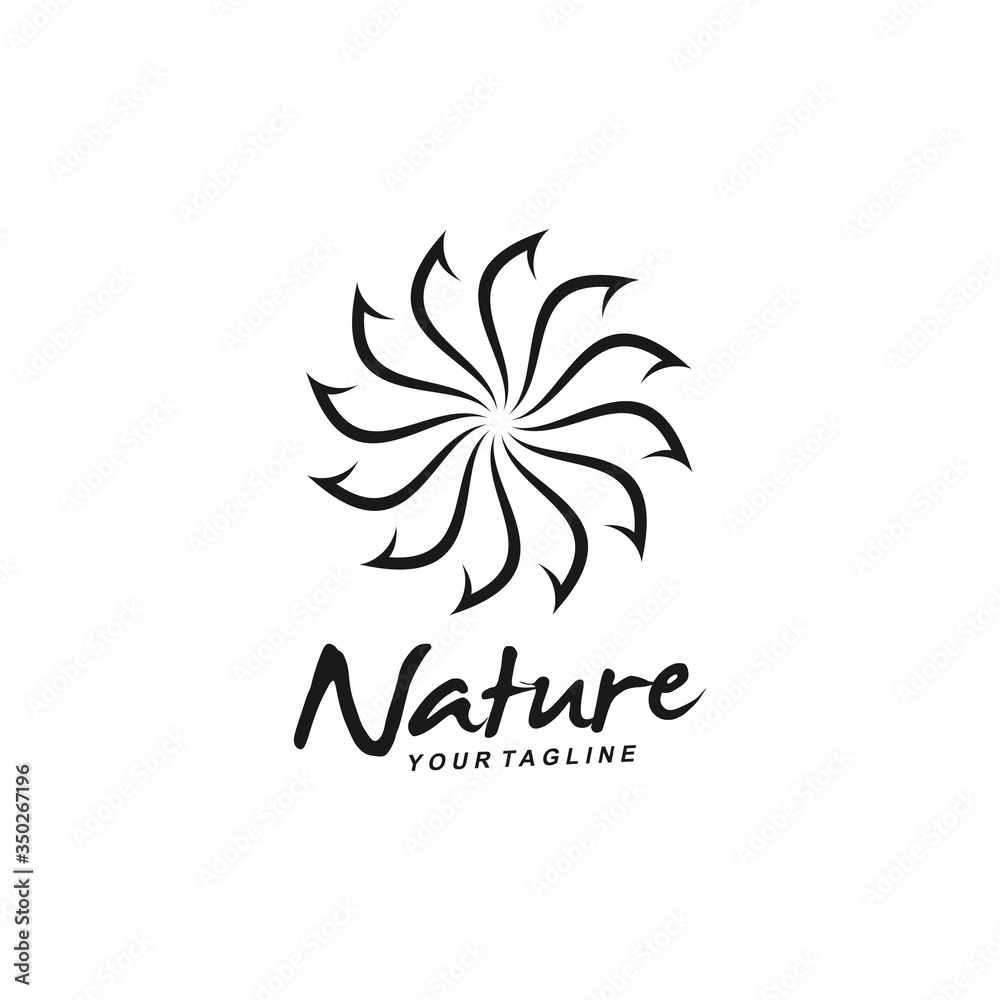 Propeller Logo Design Vector Illustration Template Idea Propeller Logo Design Vector Illustration Template Idea