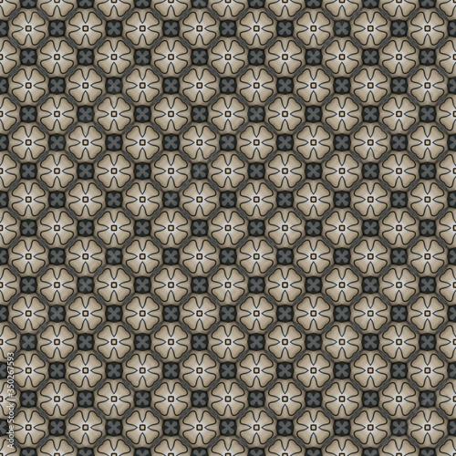 Pattern with small recurring motif
