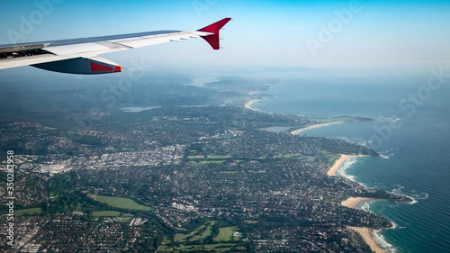 Aerial view on Sydney, New South Wales, Australia