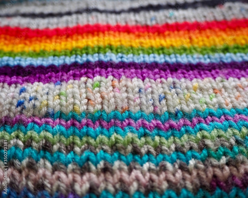 colorful wool texture