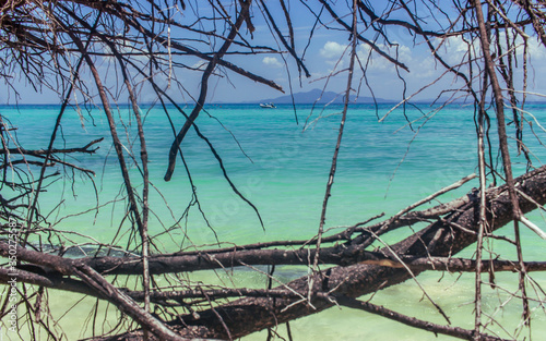 phi Phi island, Thailand- April 4 2019: