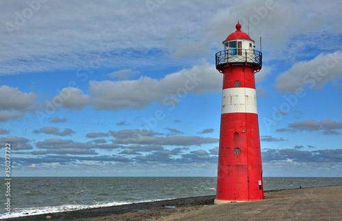 Leuchtturm IJzeren torentje bei Westkapelle, Niederlande