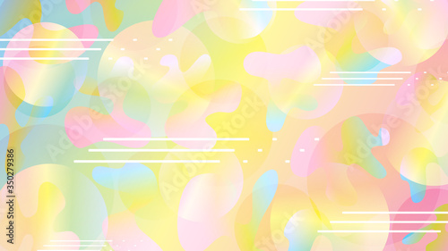 Modern Graphic Elements.  Colorful, Creative Flyer Template. Vector Abstract Background. Brochure Layout Modern Memphis Abstract Background. Graphic Design Geometric Shape.