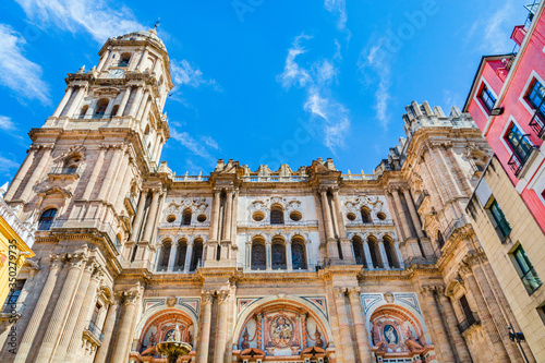 The Chatedral of Malaga in Spain