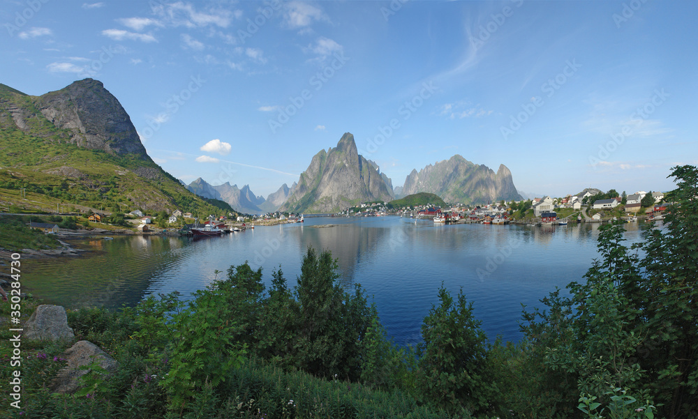 Lofoten  -  an archipelago and a traditional district in the county of Nordland, Norway
