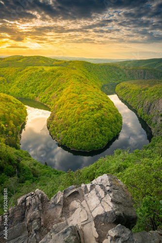 Horseshoe of Vltava river - Máj