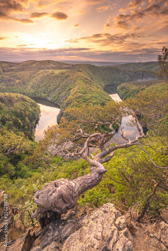 Horseshoe of Vltava river - Máj