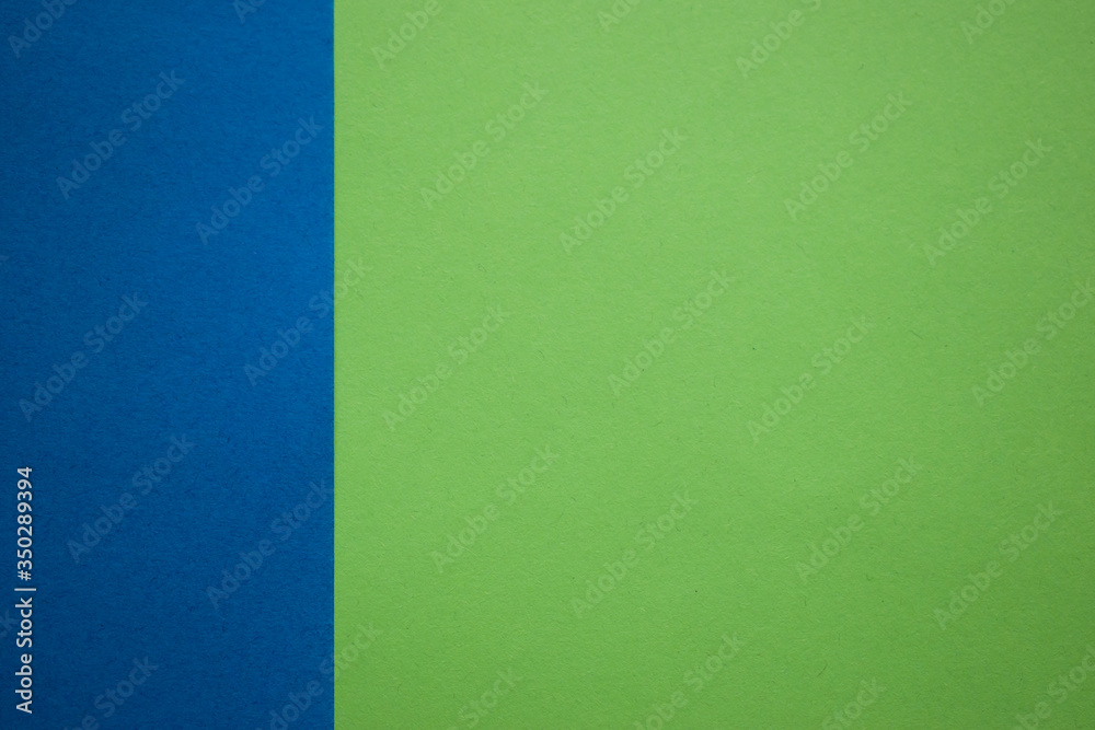 Fototapeta premium Blue and green clean background template