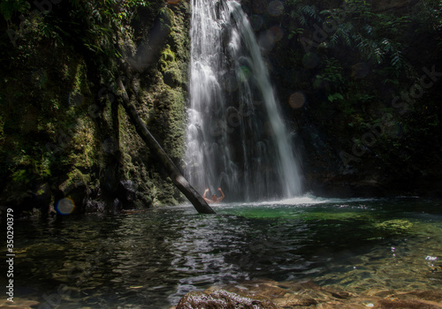 walk and discover the prego salto waterfall on the island of sao miguel  azores.