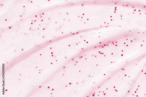 Tableau sur toile Face cream scrub texture background