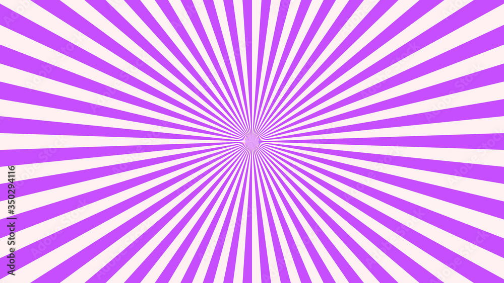 Abstract starburst background with purple rays. Banner vector illustration. Abstract starburst background with purple rays. Banner vector illustration.