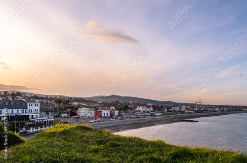 Bray sunset photo