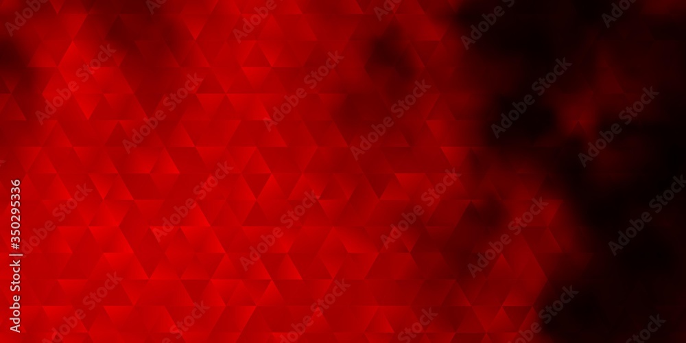 Dark Red vector background with triangles. Dark Red vector background with triangles.