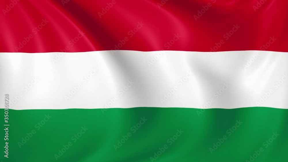 Hungary flag waving in the wind with high quality texture in 4K National Flag of Hungary Hungarian Hungary flag waving in the wind with high quality texture in 4K National Flag of Hungary Hungarian