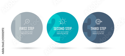 Vector infographic template