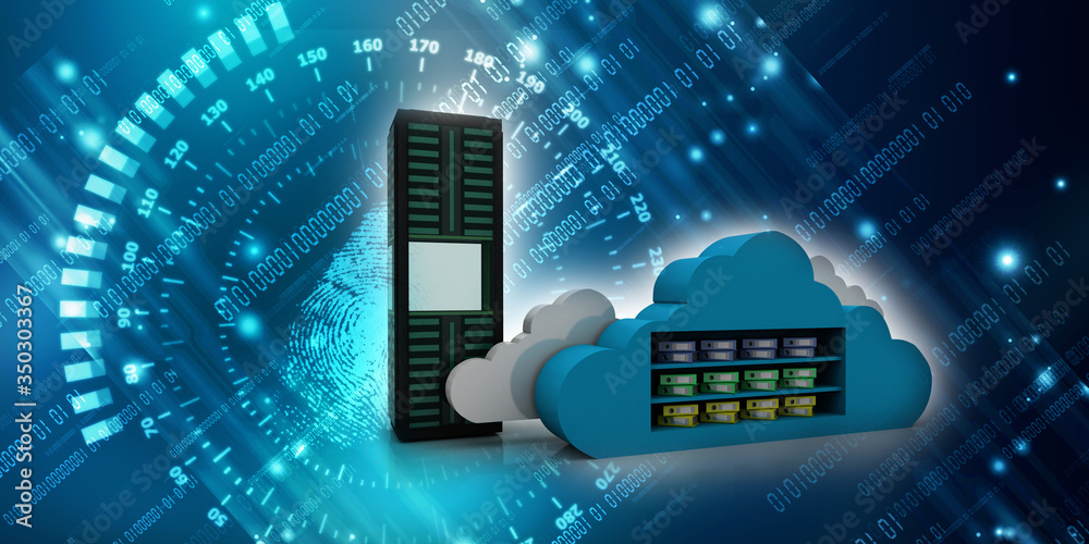 3d rendering cloud folder with database
3d rendering cloud folder with database