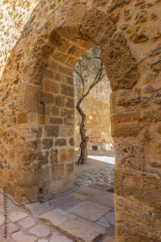 Saint George castle in Lisbon, Portugal photo