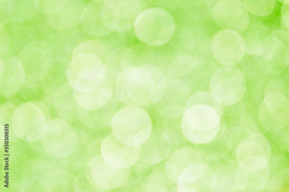 Green bokeh light background Green bokeh light background