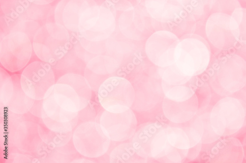 Pink bokeh light background