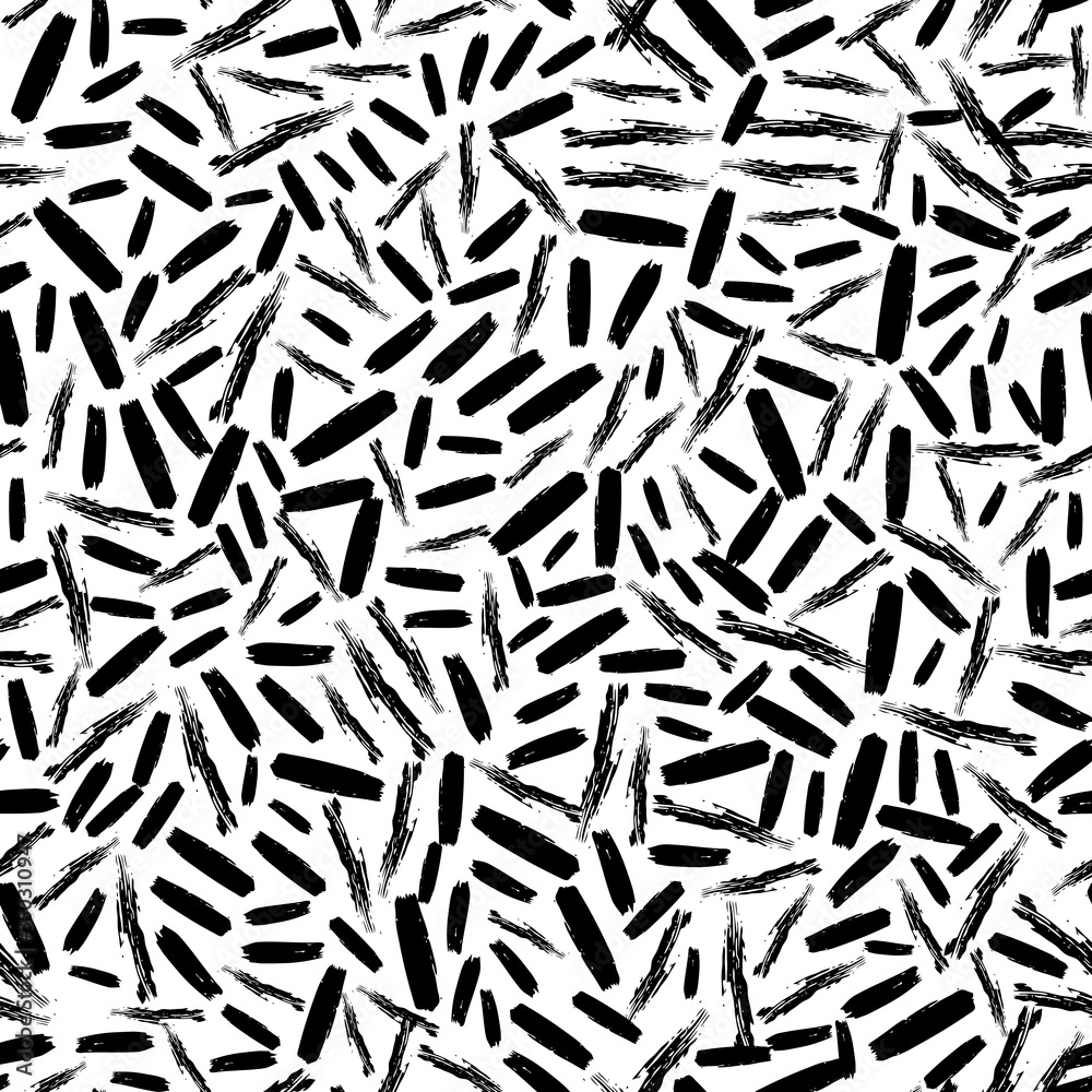Seamless Pattern with hand drawn scribble smears Seamless Pattern with hand drawn scribble smears