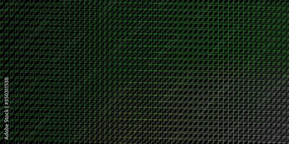 custom made wallpaper toronto digitalDark Green vector texture with lines. Colorful gradient illustration with abstract flat lines. Pattern for ads, commercials.