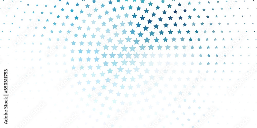 Light BLUE vector layout with bright stars. Shining colorful illustration with small and big stars. Pattern for new year ad, booklets. Light BLUE vector layout with bright stars. Shining colorful illustration with small and big stars. Pattern for new year ad, booklets.