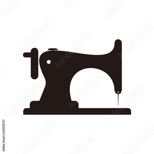 sewing machine icon vector illustration symbol