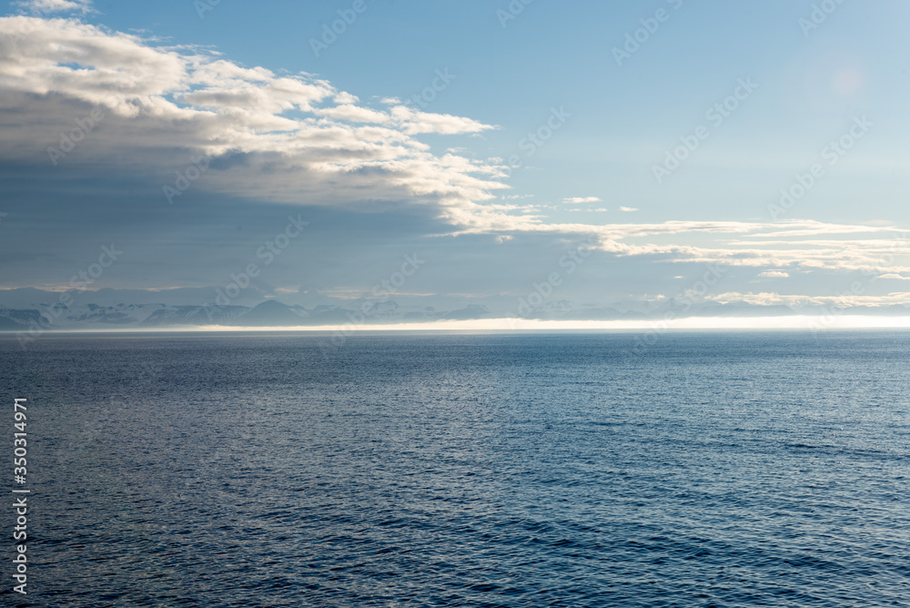 Beautiful seascape sky with clouds Beautiful seascape sky with clouds