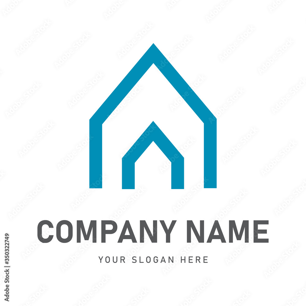 creative real estate logo for company