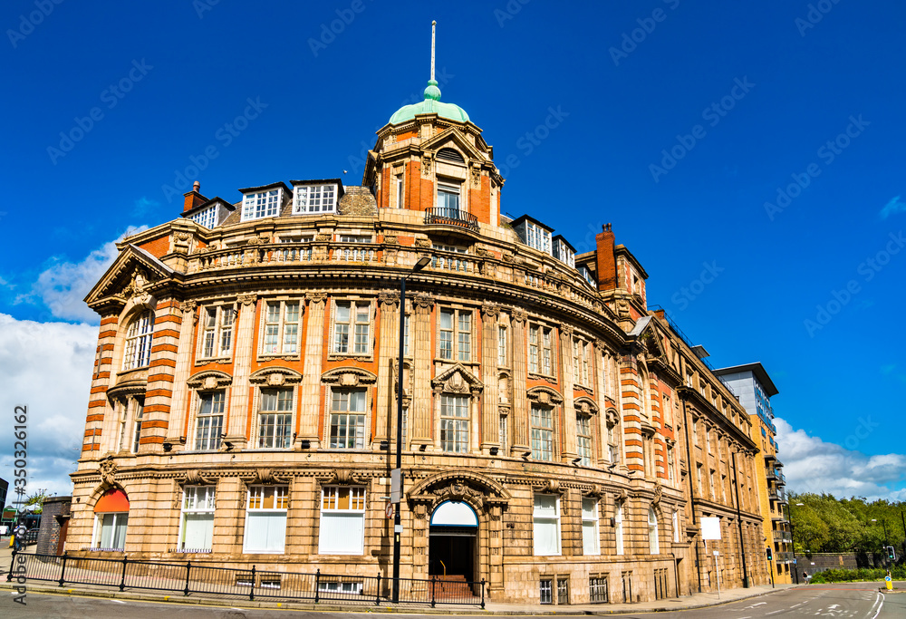 Naklejka premium Architecture of Manchester in England