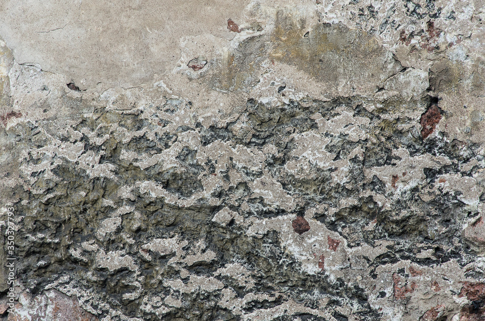 Fototapeta premium Background grunge stucco stone wall