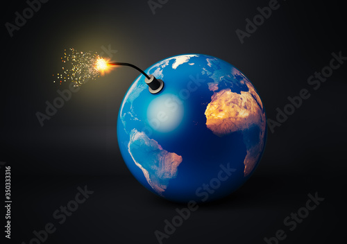 Fototapeta Naklejka Na Ścianę i Meble -  Global debt about to explode