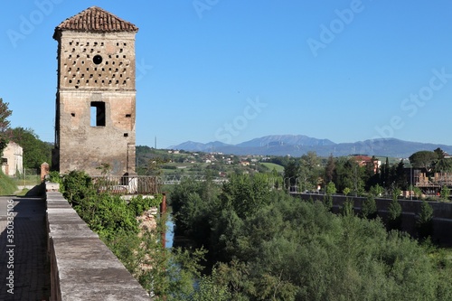 Fototapeta Naklejka Na Ścianę i Meble -  Benevento - Torre della Biffa in via Posillipo